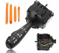 ZAMDOE 8201167988 Interrupteur Tige Clignotant Direction pour Dacia Dokker Duster Logan II Lodgy Sandero II Dorker Express pour Renault Clio IV MK4 Remplace 681726046R 255405056R 15 Broches