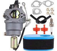 ZAMDOE 951-12771A Carburateur pour MTD pour Husky T1000 T1200 R1000 RER1000 LT1500 Tracteurs de pelouse 4P90HU 4P90JHA 4P90JU 4P90MU moteurs 420cc 751-12771A 951-12823 avec 951-12260 Filtre à air