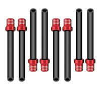 ZAMDOE Bouchon de réservoir d'essence pour Moto Tuyau de reniflard pour Bouchon de réservoir Quad Tout-Terrain Quad de Cross pour 50cc 110cc 70cc 125cc pour CRF pour YZF pour EXC pour RMZ Moto Rouge
