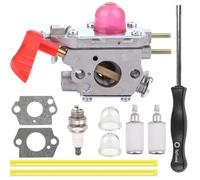 ZAMDOE Carburateur C1U-W43A BVM200FE Compatible pour Craftsman 358794700 358794750 358794751 GBV345 souffleur de Feuilles, Remplacement pour Poulan 545081857 pour ZAMA C1U-W43 C1U-W43B C1U-W43C