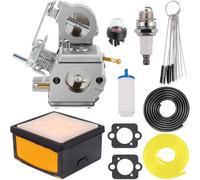 ZAMDOE Carburateur de Rechange 578243401 pour découpeuse/tronçonneuse Husqvarna 510 K750 K760 K770 C3-EL29 C3-EL29B C3-EL53 C3-EL43C 510181202 avec Filtre à air
