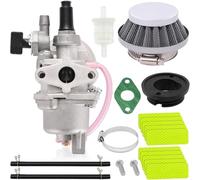 ZAMDOE Carburateur de Rechange pour Quad 2 Temps 43 CC 47 CC 49 CC 50 CC Mini-Moto Quad Bike Dirt Bike Scooter véhicule Tout-Terrain Kart cyclomoteur Motocross pour G-Scooter X1 X2 X6 X8