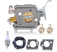 ZAMDOE Carburateur de Remplacement 615-018 pour Wacker 0117285 BS500 BS500S BS500oi BS600 BS600S BS650 BS700 pour Tillotson HS-284F pour Jumping Jack pilonneuse pour Stens avec Bougie d'allumage