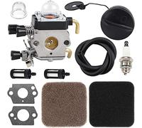 ZAMDOE Carburateur Filtre à air Bouchon de Carburant pour Stihl FS80R FS85 FS85R FS80 FS72 FS74 FS75 FS76 FS85RX HS72 HS74 HS75 HS76 HS80 HS85 HL75 FH75 FC75 FC85 KM80 HT70 HT75 Coupe-Bordures