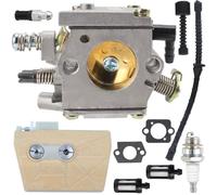 ZAMDOE Carburateur pour STIHL 038 MS380 MS382 MS381 038 AV Super Magnum Tronçonneuse pour Zama C3-S148 pour Tillotson HE-19 Carb Remplacer 1119 120 0650 11191200605 avec 119 120 1611 Filtre à air