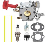 ZAMDOE Carburateur WTEA-7A Compatible pour Husqvarna 243R 243RJ 543RBK 543RBS 543RBX 543RS 543AE, pour McCulloch B40BT Elite B40P B40B Coupe-Bordures, pour RedMax BCZ400 BCZ400SW débroussailleuse