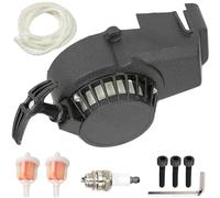 ZAMDOE Démarreur à Rappel pour Moteur 2 Temps 43cc 47cc 49cc Pocket Coolster QG50 Moto pour Syx 50cc pour SSR SX50 Mini Dirt Bike Pocket Rocket Bike Moto Quad ATV Pièces
