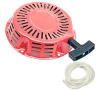 ZAMDOE Démarreur à recul pour Honda GX240 (8HP), GX 270 (9HP), pour Oregon 31-049, for Rotary 26-10469, 150-711, 28400-ZE2-W01ZA / B/N Pièces de Moteur, avec Corde de démarrage