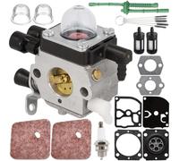 ZAMDOE FS38 Carburateur pour Stihl FS 38 FS55R FS45 FS46 FS55 FS55C FS 55R 2-Mix débroussailleuses Remplacement pour ZAMA C1Q-S282 4140 120 0623 41401200623B (après 2013-2015)