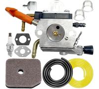 ZAMDOE HS81R Carburateur de rechange pour Sthil HS81 HS81R HS81RC HS81T HS86 HS86R HS86T débroussailleuse taille-haie pour Zama C1Q-S225 4237 120 0606 4237 120 0618 Kit de mise au point du carburateur