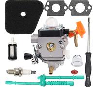 ZAMDOE Kit de carburateur pour STIHL FS 87 FS90 FS100 FS110 FS130 HL90 HL95 HL100 HT100 HT101 KM90 KM100 KM110 SP90 coupe-bordures, carburateur C1Q-S174 remplace # 4180 120 0604 4180 120 0611