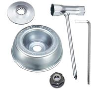 ZAMDOE kit ecrou Tete debroussailleuse pour Stihl FS55 FS55R FS56 FS56RC FS70R FS80 FS85 FS90 FS90R FS94 FS100RX FS110 FS120 FS130 FS130R FS200 FS250 Coupe-Bordures Débroussailleuse