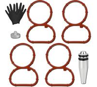 ZAMDOE N47 Kits de Joints de collecteur d'admission pour BMW 2,0 l. Série 1 E81 E87 E88 E82 Série 3 E90-E93 E60 E61 X1 E84 X3 E83 N47 11618507239 Kit de Suppression Clapets D'admission