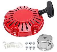 ZAMDOE Nouveau démarreur à Rappel pour Honda GX100 Moteurs 28400-Z0D-V02ZA, 28400-Z0D-V03ZA, avec boulons et Corde de Rechange et coupelle de démarrage