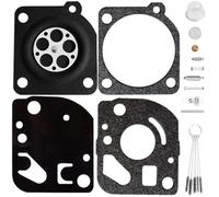 ZAMDOE RB-47 Kit de réparation de carburateur pour Zama RB 47 C1Q C1U, pour Craftsman, pour Poulan, débroussailleuse, souffleu, pour Oleomac, pour Efco 640 750 8510 8742, pour Emak Jet 300 400