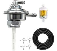 ZAMDOE Robinet de Pompe à Essence pour GY6 50cc, 60cc, 80cc, 125cc, 150cc, 139QMB, 152QMI, 157QMJ, 70cc, 80cc, 90cc, 125cc, 150cc, CH80, ATV, Kart, Moto, Cyclomoteur, Scooter, Quad, Dirt Bike