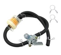 ZAMDOE Robinet Universel Robinet Petcock Interrupteur d'essence Filtre à Carburant Ligne de Tuyau d'essence pour 50 70 90110125 150cc ATV, pièce de Rechange de Moteur de générateur de gaz
