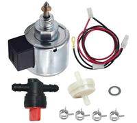 ZAMDOE Solénoïde d'arrêt de carburant 694393 compatible avec Briggs pour Stratton 28AH76-0113-E1 moteur d'équipement de pelouse et de jardin, pour tracteur de pelouse Toro 71286 74327