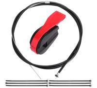 ZAMDOE Universel 60“ Interrupteur de câble d'accélérateur de Tondeuse à Gazon Assemblage Levier de Commande Poignée de Commande Boîte d'accélérateur Interrupteur pour Tracteur de Pelouse Câble