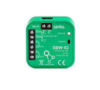 Zamel Supla - Contrôleur de Porte de Garage WIFI SBW-02 I Durable Commande Intelligent Automatique I Compatible avec Application Mobile - Blanc