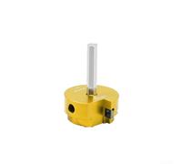 ZAMETTER Alésoirs de tuyaux en PVC professionnel en aluminium PVC, kit d'alésoir de précision en carbure de tungstène, ensemble d'outils d'alésoir de tuyau, équipement de plomberie pour horaire PV-C
