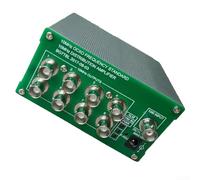 ZAMETTER Amplificateur de distribution 10 MHz professionnel de qualité laboratoire 10 MHz Fréquence Distributeur standard 8 ports de sortie Générateur de signal basé sur OCXO Générateur de signal