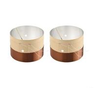 ZAMETTER Bobine vocale ronde double couche en fil de cuivre pour une réparation supérieure des haut-parleurs de basse (75,5)