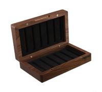 ZAMETTER Boîte de rangement pour pêche à la mouche - 14 x 8,5 x 4 cm - Fabriquée à la main - Double couche de mousse - Organisateur de hameçon de pêche à la mouche - Gilet de poche - Organiseur de