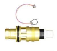 ZAMETTER Commutateurs de capteur de débit d'eau en laiton de 10 L - Capteur de débit d'eau - Compteur de débitmètre pour chaudière murale - Compatible avec le système Ariston Main Four (p-Hall mâle)