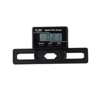ZAMETTER Compteur d'angle horizontal TL90 - Affichage LCD - Inclinomètre professionnel - Rapporteur numérique professionnel - Règle de pas de 250 à 800 mm - Jauge de pas d'hélicoptère