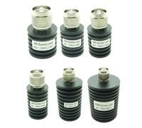 ZAMETTER Connecteur mâle UHF PL259 coaxial RF 5-100 W 50Ω DC-1 GHz Terminaison pour prise SO-239 Charges virtuelles pour test de signal Noir (100 W)