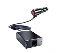 ZAMETTER Convertisseur d'alimentation DC Step Up Boost 12 V 24 V vers 30 V 2 A pour Starlink avec coque en aluminium étanche IP68 pour voiture, camping, voyage, utilisation en extérieur, gris, 1 m