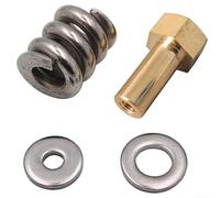 ZAMETTER Écrou à ressort pour pièces de filtre de piscine Pentair CCP420 - Kit de composants en acier inoxydable 316 durable avec écrou en laiton pour Quad DE 80 pour filtres de spa Fns FullFlo XF