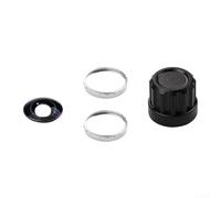 ZAMETTER Ensemble de lentilles de rechange pour Insta360 X5 en verre optique HD avec anneau en alliage d'aluminium pour la photographie (argenté)