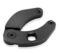 ZAMETTER Grand kit d'outils de clé à écrou réglable en métal avec poignée ergonomique pour réparation de cylindre hydraulique avec plusieurs accessoires et étui de rangement compact noir