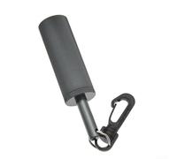 ZAMETTER Hochet de plongée en alliage d'aluminium avec crochet rapide rotatif à 360° (gris)