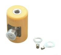 ZAMETTER Kit de base d'antenne à ondes courtes M10 13,5-55 MHz SO239 Kit de montage de base pour station de radio avec adaptateur Station de montage USDX QRP Équipement radio amateur (base jaune)