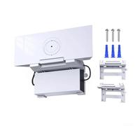 ZAMETTER Kit de montage mural pour routeur ABS 3 supports muraux pour routeur, supports d'alimentation résistants aux intempéries, supports d'équipement réseau pour l'optimisation du signal, blanc