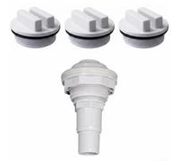 ZAMETTER Kit d'hivernage de piscine SP1023 avec 3 couvercles pour piscines hors sol anti-fuite joints résistants aux UV