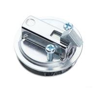 ZAMETTER Loquet de verrouillage de 45 mm pour trappe de bateau - Loquets de traction en alliage robuste - Loquets de porte de qualité marine avec matériel de montage dissimulé (1 pièce)