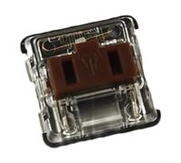ZAMETTER Lot de 10 commutateurs tactiles linéaires à profil bas pour clavier mécanique multi-types, y compris rouge, marron, bleu, avec une durée de vie de 80 millions de frappes pour clavier de jeu
