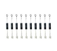 ZAMETTER Lot de 10 diodes hyperfréquences unidirectionnelles CL04-12 haute tension (avec bornes) pour appareils électroménagers