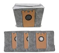 ZAMETTER Lot de 12 sacs à poussière étanches pour station d'aspiration sous vide Eufy Clean LR30 et Hybrid+ - Capacité de 3 L - Tissu non tissé à quatre étapes avec filtre désodorisant à charbon actif