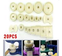 ZAMETTER Lot de 20 outils d'horloger avec matrices de réparation pour montre en verre de cristal