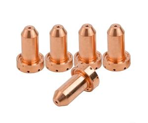 ZAMETTER Lot de 5 embouts de coupe plasma 9-8253 - Consommables en cuivre de 120 A pour dynamique thermique - Pièces détachées pour chalumeau de coupe