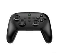 ZAMETTER Manette de jeu sans fil pour PC et commutateur double effet Hall Fonction capture d'écran en un clic Construction ABS Compact 15 x 10 x 6 cm Noir et blanc