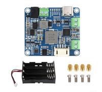 ZAMETTER Module de gestion solaire, plusieurs indicateurs LED pour surveiller l'état des panneaux solaires et des batteries (avec support de batterie)