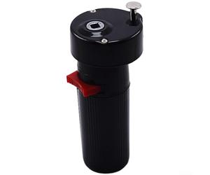 ZAMETTER Moteur de rôtissoire classique FD601A pour barbecue 1,5 V pour barbecue extérieur avec fonctionnement à faible bruit et ABS compact intégré, couleur noire