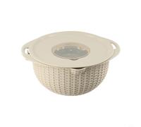 ZAMETTER Passoire 4 en 1 avec bol mélangeur - Passoire pour cuisine, passoire à pâtes, essoreuse à salade pour la maison, E6NT936267T76O021G8H3S8A17LH26