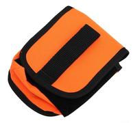 ZAMETTER Poche de poids à dégagement rapide en nylon 1050D pour fente de plaque arrière, peut contenir 2 kg, accessoire d'équipement de plongée noir, rose fluo, jaune (orange fluo)